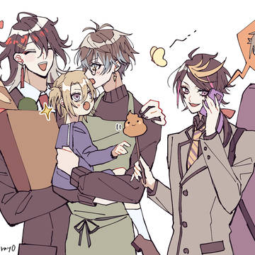 L family ❤️💙💛💜(🧡)
