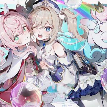 ツインテ×ヒーラー組🌈🦄🫧