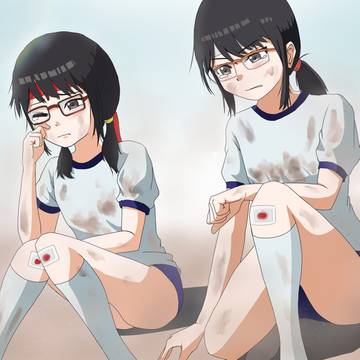 泣いてる女の子