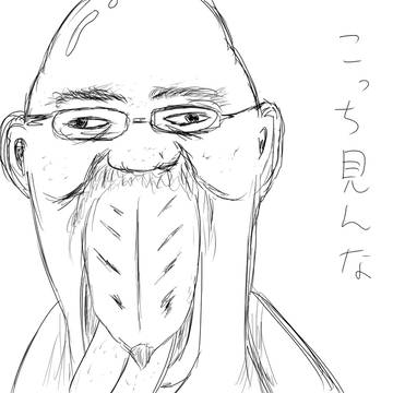 老齢のハシビロコウ