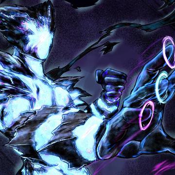 Cosmic Garou new look artwork