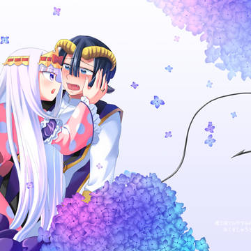 あくスヤ漫画 『姫へ贈る青と紫の指輪の話』Web再録