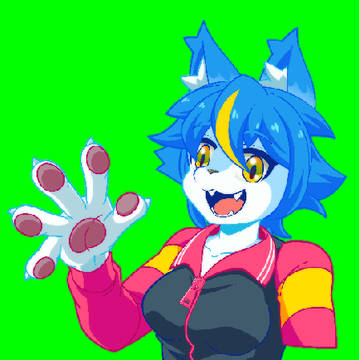 ナナホシすず配信エンディング動画_キャラクターアニメ部分