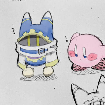 マホロアとカービィ