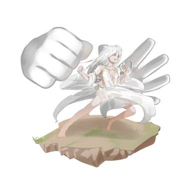 ヨロゥさんとデカ拳パンチ!!