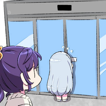 自動ドアに認識されない奏