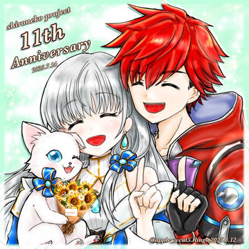 白猫プロジェクト11周年記念イラスト
