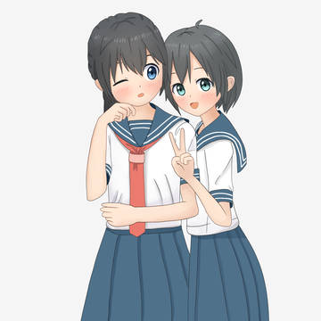 女子中学生