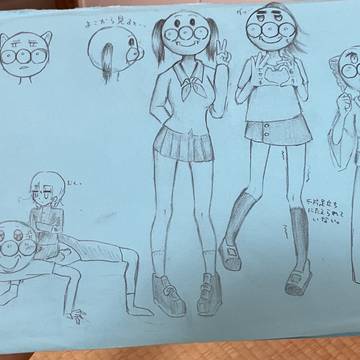 小テストファイルの落書き
