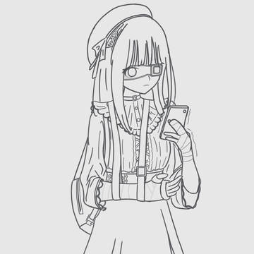 自立能力を失った女子高校生sketch