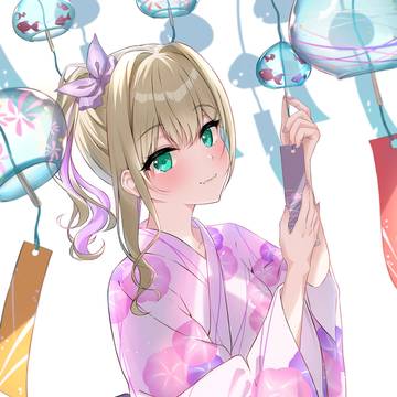 納涼 浴衣ﾉｱｰ