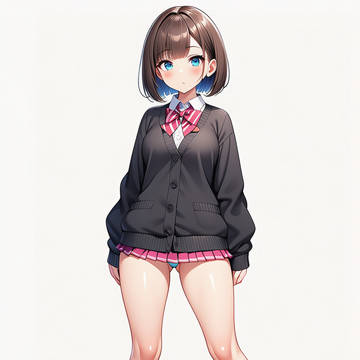 ギリギリスカートが見える丈の超ミニスカ制服女子のパンチラ集