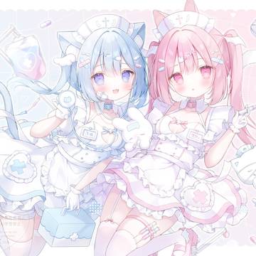 ナースふゆリリちゃん🩵🩷