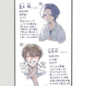 創作BL(絵チャ)