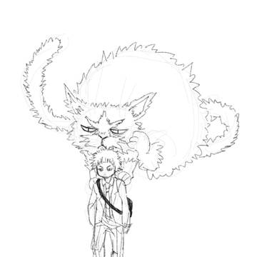 猫附梗史郎とナベシマ