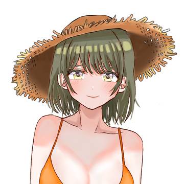 水着のにちか
