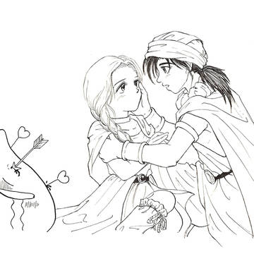 アナログ絵　DQ・FF詰め合わせ