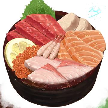 海鮮丼
