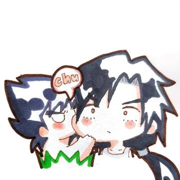 ほっぺちゅー
