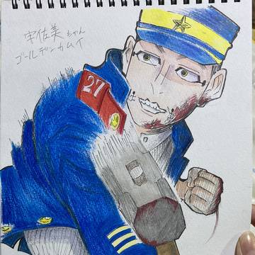 久々の模写、やっぱり宇佐美ちゃんは可愛いね♥️