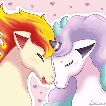 Ponyta x Galarian Ponyta