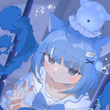 水槽から見る君のこと🪼
