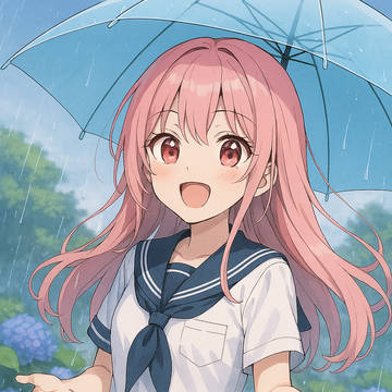 雨季はウキウキ♪