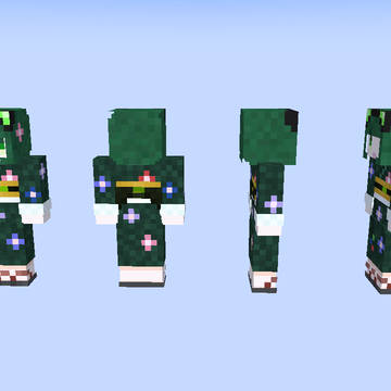 渚沢シチ 浴衣 マイクラスキン
