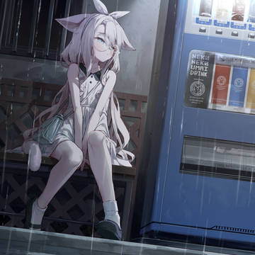 おむかえにくるねこを待つねこ