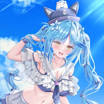 水着ラミィちゃん(マリンセーラー)
