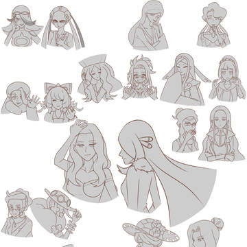 好きなポケモンキャラ描きました