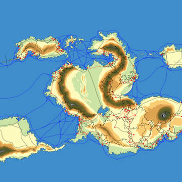 華鮮世界 概要地図