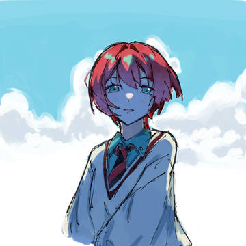いい天気ですね、シュウジ。