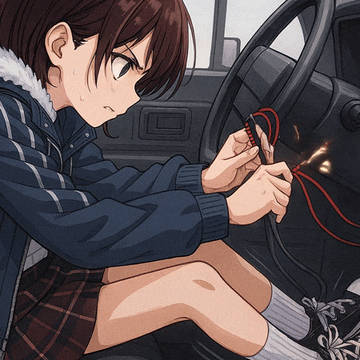 Nina Hotwires Momoka's Truck