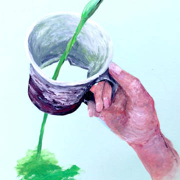 3杯目は底が無かった
