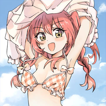 1秒後に、喜びが羞恥に反転する水着の喜多ちゃん