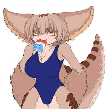 Ioka genderbend in swimming suit