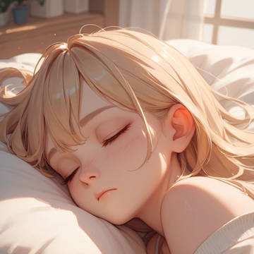 寝顔