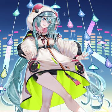 初音ミク ✕ レインウェア