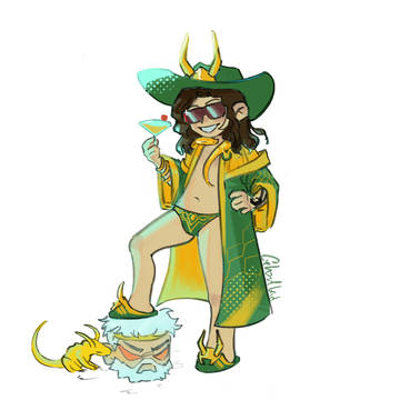 Loki panty skin comm