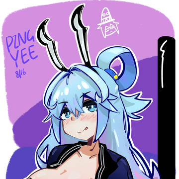 ウサギ娘アクア   兔女郎阿库娅