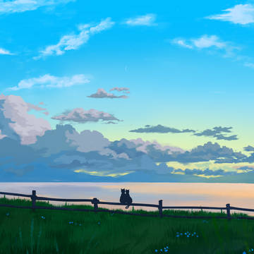 sea of clouds
