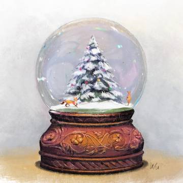 Still Life studying: Snow Globe