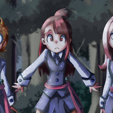 Little witch academia redraw