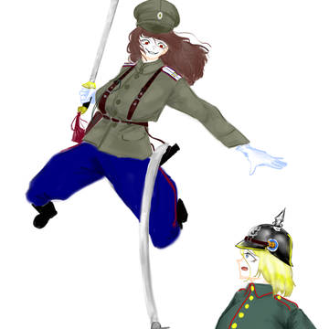17th Don Cossack Regiment & Ger
