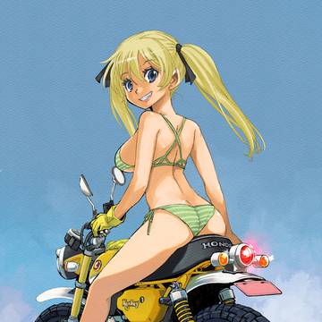 モンキー乗り娘ちゃん。