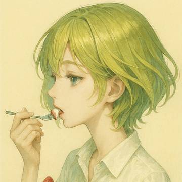 甘いケーキ