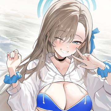 先生、一緒に水遊びしよ！💦✨