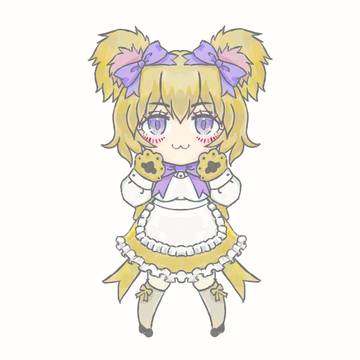 適当に、そこら辺のテディベアを擬人化