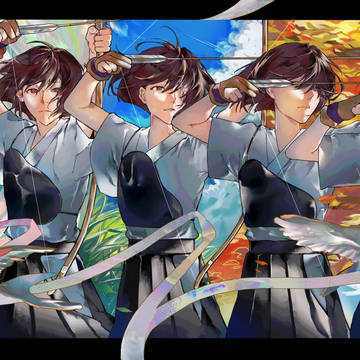 桃三李四に朝ぼらけ